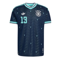 Camiseta Alemania Deniz Undav #13 Segunda Equipación Replica Mundial 2026 mangas cortas